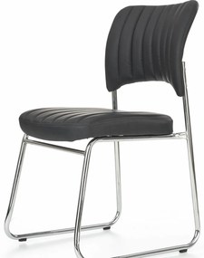 Scaun tapitat Rapid negru