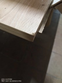 OFERTA Dulap TV de perete ENTSIAN 150x40cm, stejar artisan II. calitate