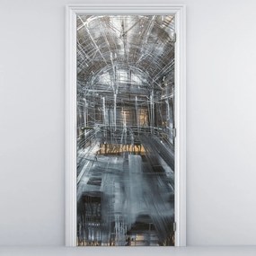 Fototapet pentru ușă - Interiorul clădirii vechi (95x205cm)
