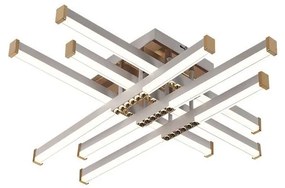 Lustră LED dimabilă aplicată LED/90W/230V 3000-6500K + telecomandă