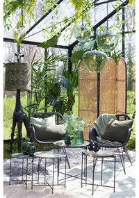 Lustră verde cu abajur din sticlă ø 30 cm Mayson – Light &amp; Living