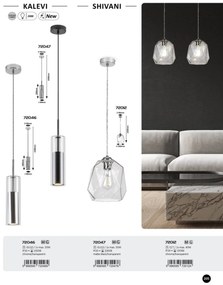 Lustra suspendata stil modern Shivani