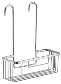 Gedy - Poliță suspendată SMART pentru duș, 37,5 x 30 cm, crom lucios