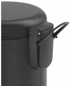 Coș de gunoi GEDY 330914 POTTY 5 L, negru mat