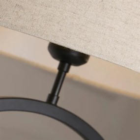 Searchlight EU93101NA - Lampă de masă ELEGANT, 1x E27/60W/230V, crem