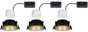 Paulmann 93404 - Set 3x LED 6,5W IP44, luminar baie COLE, dimabil, 230V