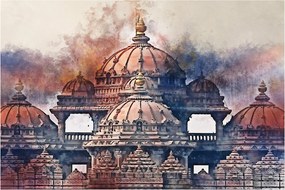 Tablou - Akshardham, New Delhi, India (90x60 cm)