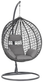 Scaun agăţat, gri, NOLAN NEW