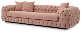 Canapea fixa design LUX Piccadilly, Boucle vintage pink