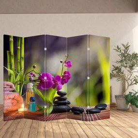 Paravan - Spa and stones (210x170 cm)