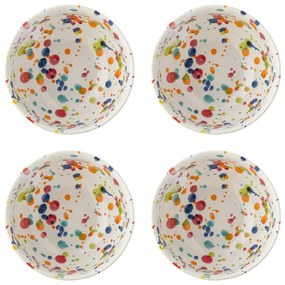 Boluri mici crem 4 buc. din gresie 300 ml Freckles – Bloomingville