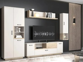 Set Living Norman Gri Cashmir - Stejar