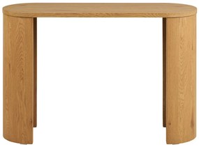 Bibione masă consolă naturală, 38x114x75 cm