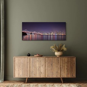 Tablou cu privirea spre San Francisco, California (120x50 cm)