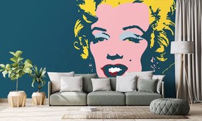 Tapet autoadeziv Marilyn Monroe în design pop art