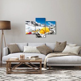 Tablou - Camping la munte (90x60 cm)