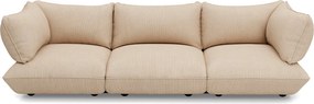Canapea modulară Sumo Sofa Grand din catifea reiată, culori multiple - Fatboy Culoare: bej (adevărat)