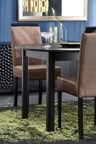Masa extensibilă Ringo negru/negru - L102-142xl102xh76 cm