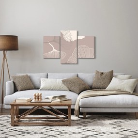 Tablou - Frunze bej N⁰1 (90x60 cm)
