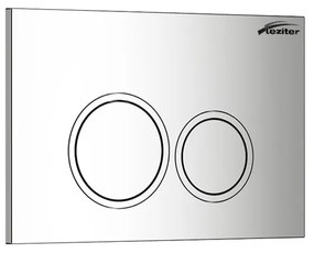 Tava de toaletă cromată Roya 082