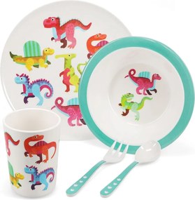 Set de veselă pentru copii 5 buc. Baby Dinos – Rex London
