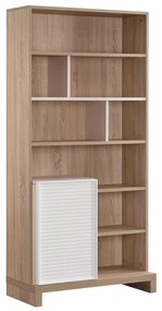 Biblioteca moderna pentru camera fetelor 85x39x168 cm, colectia Angel City