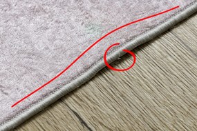 BAMBINO 2185 covor lavabil Balerina, pisicuta pentru copii anti-alunecare roz - SECUNDAR-COTATI PRODUSUL
