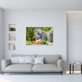 Tablou cu lemur (90x60 cm)