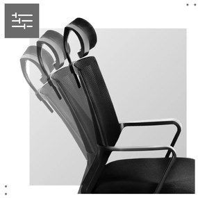 Scaun de birou Matryx 2.1 (negru). 1087593