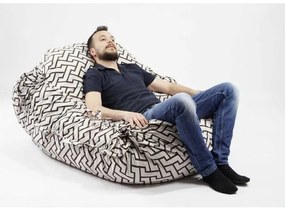 Fotoliu tip Perna Magic Pillow XXL, Material Textil - Zappity Brown