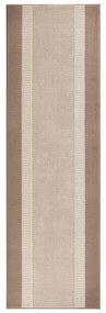 Covor tip traversă Hanse Home Basic, 80x300 cm, bej-maro