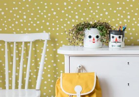 Fototapet, Rebel Dot, Papaya, Rebel Walls