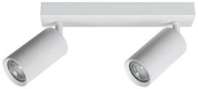 Aplica de perete / tavan cu 2 spoturi directionabile design modern SOLO alb