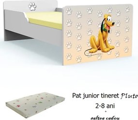 Pat tineret Pluto cu saltea