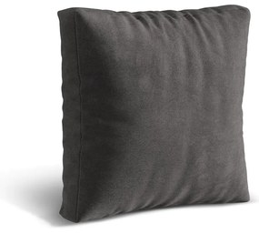 Pernă pentru canapea modulară gri cu tapițerie din catifea Martina – Micadoni