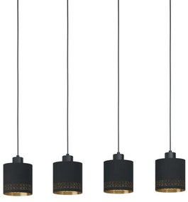 Eglo 99275 - Lustră pe cablu ESTEPERRA 4xE27/28W/230V