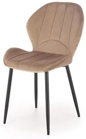 Set 4 scaune K538 velvet bej