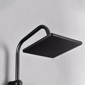 Set de duș Altar Black fără baterie