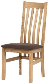 Scaun sufragerie Cardenal (stejar + maro). 1120379