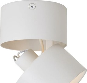 Spot aplicat modern alb GU10 50mm orientabil - Echo