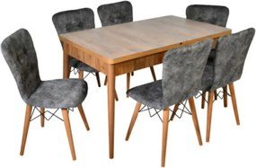 Scaun living tapitat maro Beluga Homs