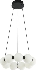 Lustra moderna diametru 40cm PERLA 3-STEP DIMM
