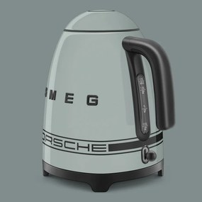 Cana electrica SMEG KLF03PSGEU, 2400 W, 1,7 l, Baza rotativa la 360°, Finisaj lucios, Verde