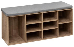 Dulap pentru pantofi cu scaun, 105 x 34 x 49 cm