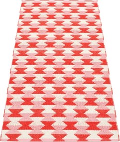 Covor tip traversă pentru interior și exterior roșu 70x160 cm Dana Coral – Pappelina