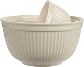 IB Laursen Set 3 boluri ceramice crem MYNTE LATTE