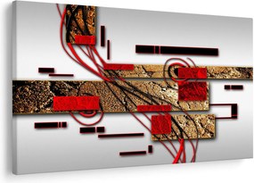 Tablou cu abstracție (90x60 cm)