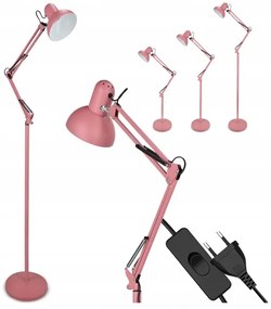 Lampă de podea 1xE27/40W/230V roz