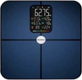 Cantar de baie smart cu analiza corporala Klausberg KB-7940 albastru