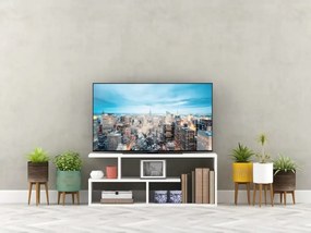 Comoda TV Parol Homs, 100 X 40 X 29 cm, alb